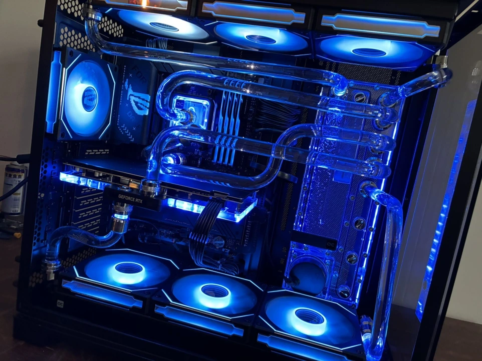 pc custom full watercooling